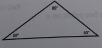 <p>Isosceles triangle</p>