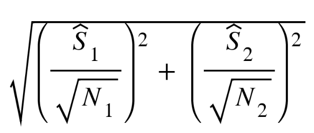 <p><strong>Use (b) if they tell you the standard deviations.</strong> </p><p>They'll give something like:</p><p> </p><ul><li><p>s<sub>1</sub>=8</p></li><li><p>s<sub>2</sub>=10</p></li><li><p>N<sub>1</sub>=25</p></li><li><p>N<sub>2</sub>=16</p></li></ul><p> </p><p>No raw data.</p>