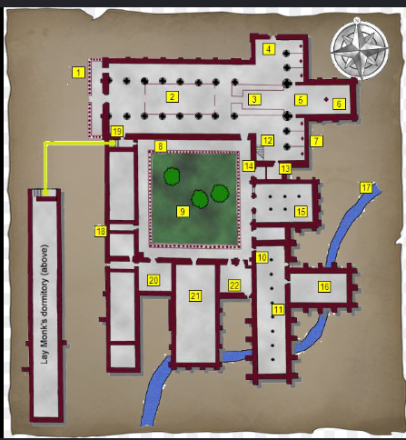 <p>A grouping of buildings that constitutes the housing and other necessary structures for a society of Christian monks or nuns who were all living under a specific religious rule.</p>