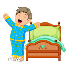 <p>Sair da cama</p>