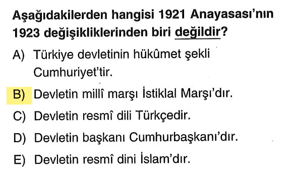 <p>İstiklal Marşı'nın milli marş olarak kabulü <strong>12 Mart 1921</strong>'dir. </p>