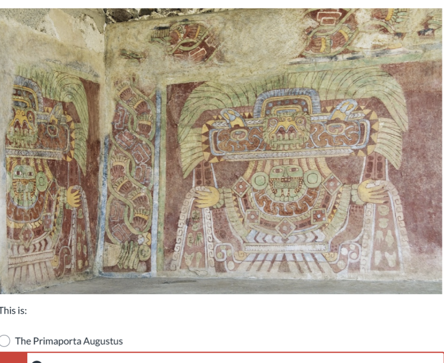 <p>Art from this and other Mesoamerican cultures sometimes depicts bloodletting. What was its primary purpose?</p><p></p>