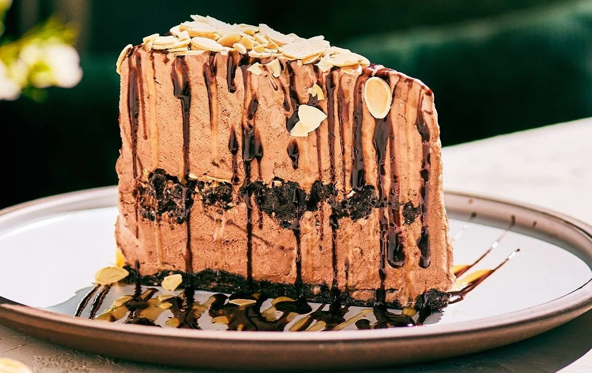 <p>mile high mocha pie</p>