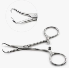 <p>Grasping tissue, securing towels or drapes, holding or reducing small bone fractures.</p>