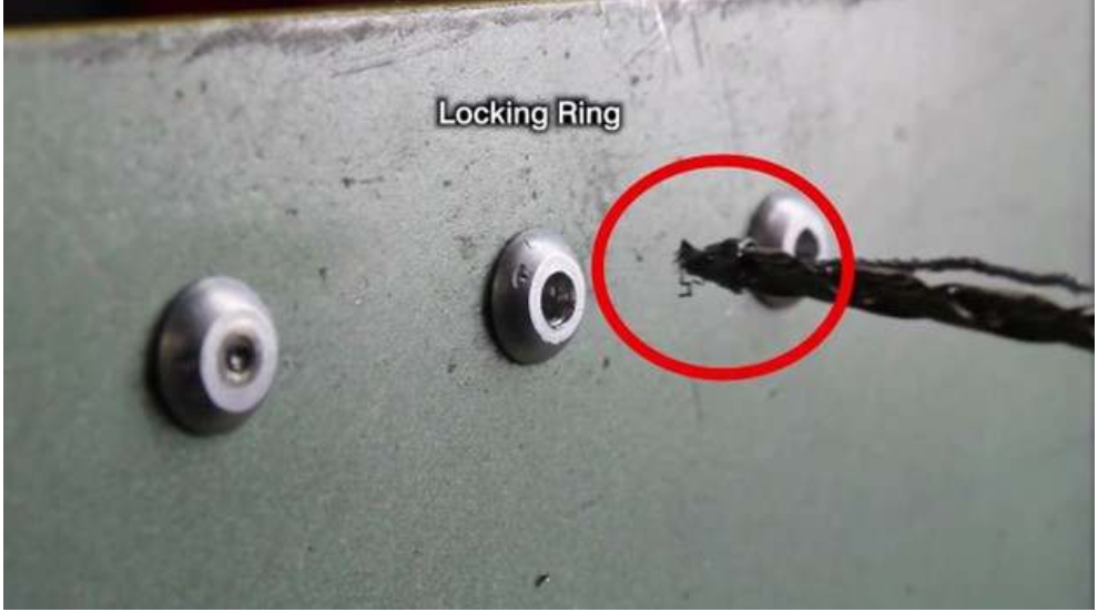 <p>Linish the head to the depth of the locking collar, punch out the stem, drill to head depth with one size smaller drill, break the head off with a parallel punch, then punch the sleeve out of the hole.</p>