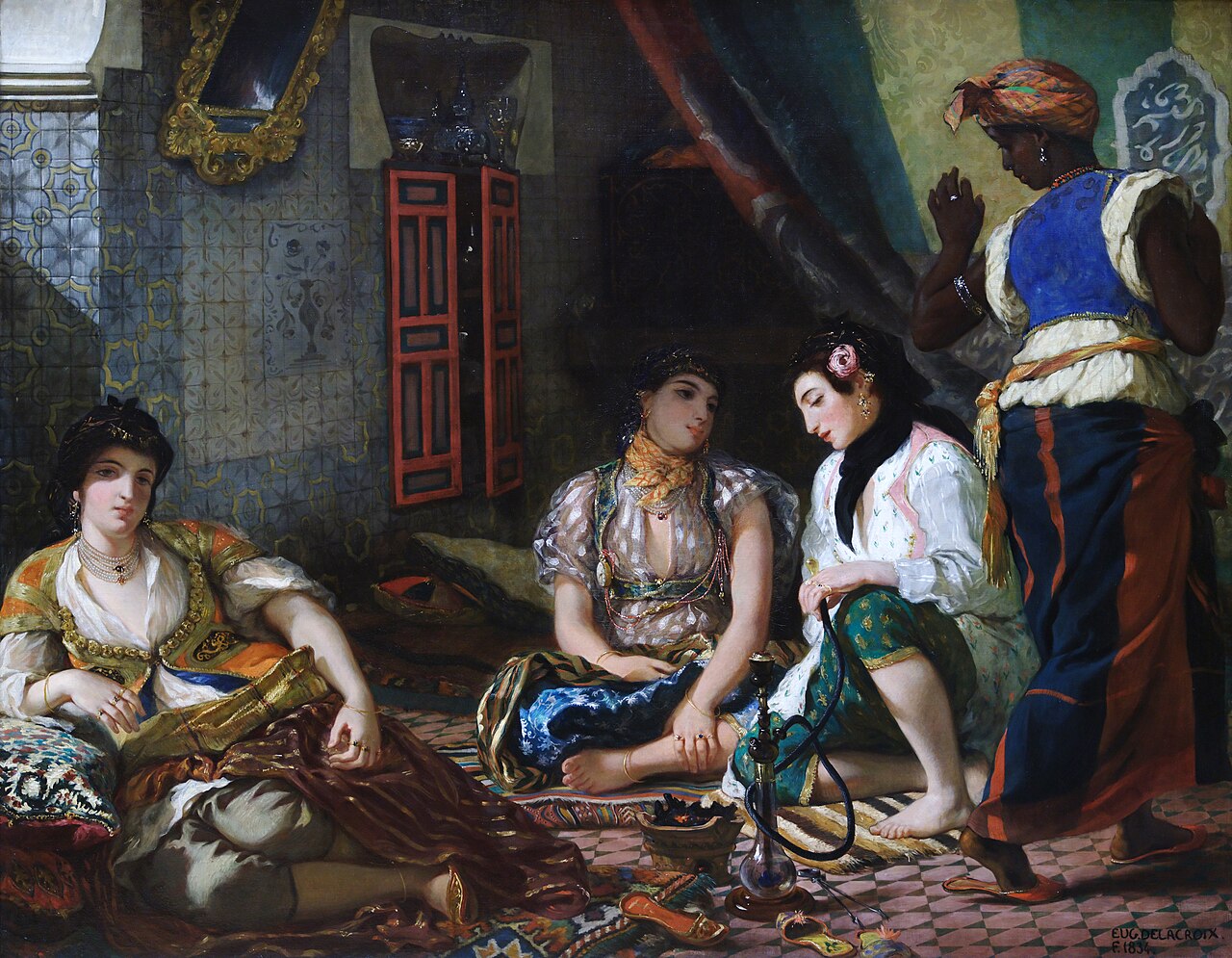 <p><em>The Women of Algiers </em>(1834)</p>