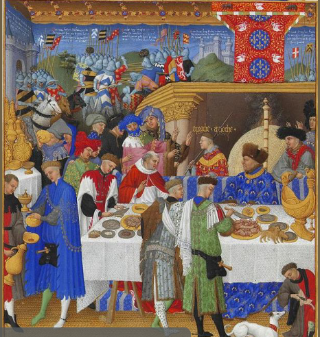 <p>hoe heet het fenomeen dat onstaat in de Bourgondische vorstendommen (1363-1477) als de rijke elite veel kunst en luxe goederen in opdracht laat maken om hun sociale status te benadrukken?</p><ul><li><p>dat zorgt in de steden voor zelfbewuste identiteit en werkgelegenheid</p></li><li><p>wordt beinvloed door handel doordat er dan mineralen kunnen worden verkregen die gebruikt worden in de kunst</p></li><li><p></p></li></ul><p></p>