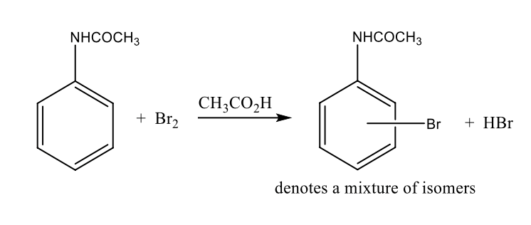 <p>based on directing effect of amide group, which isomer(s) could theoretically be formed</p><p>OMP</p>