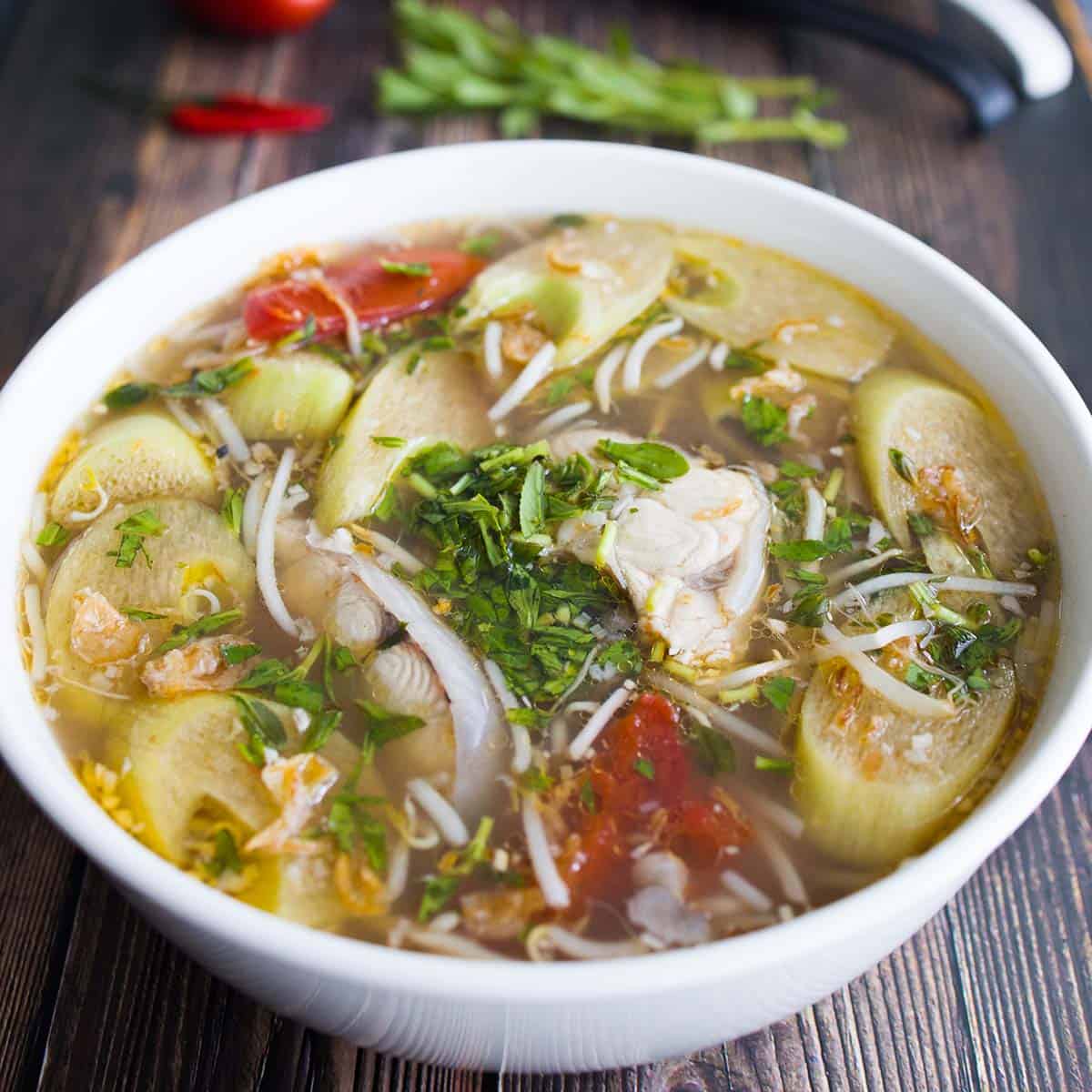 <p><span><span>Sweet and sour fish broth</span></span></p>