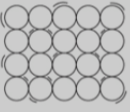 <ul><li><p>particles can vibrate in their structure but cannot move around</p></li><li><p>rigid, fixed volume and shape, cannot be compressed</p></li><li><p>can either be crystalline (particles are ordered in a repeating geometric pattern) or amorphous (particles are disorganized)</p><ul><li><p>Amorphous solids are less rigid and more flexible</p></li></ul></li></ul><p></p>