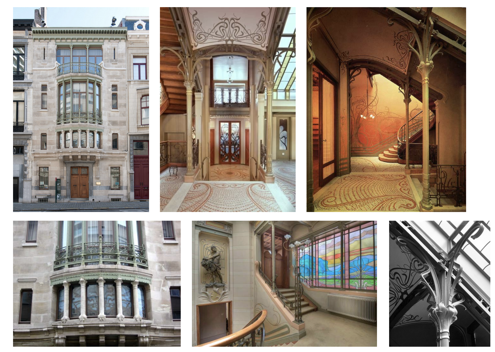 <p>9) Victor Horta, Tassel House, Brussels, Belgium, 1892</p>