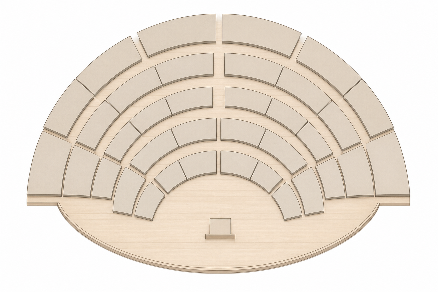 <p>Sitzen hinter den Bratschen und bieten die tiefen melodischen Linien sowie Harmonien.</p>