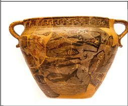 <p><span style="background-color: transparent;">Shipwreck Scene on Krater from Pithecusae</span></p>