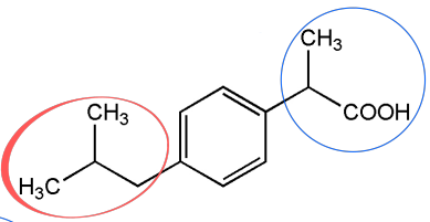 <p>Ibuprofen (NSAID) Derivative</p>