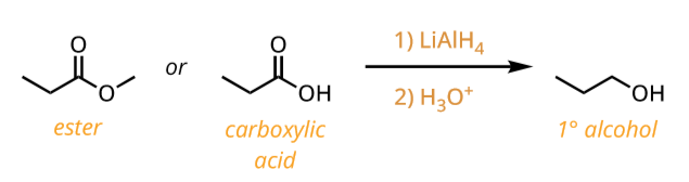 <p>primary alcohol</p>