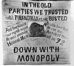 <p>American political movement in the period around 1900 that advocated reform measures to correct the ills of industrialization.</p>