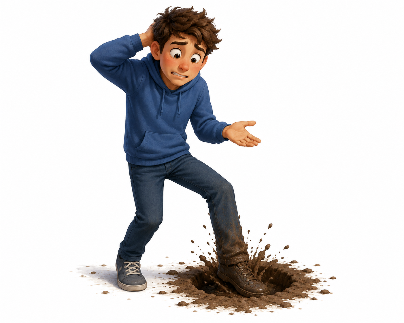 <p>say the wrong thing</p>