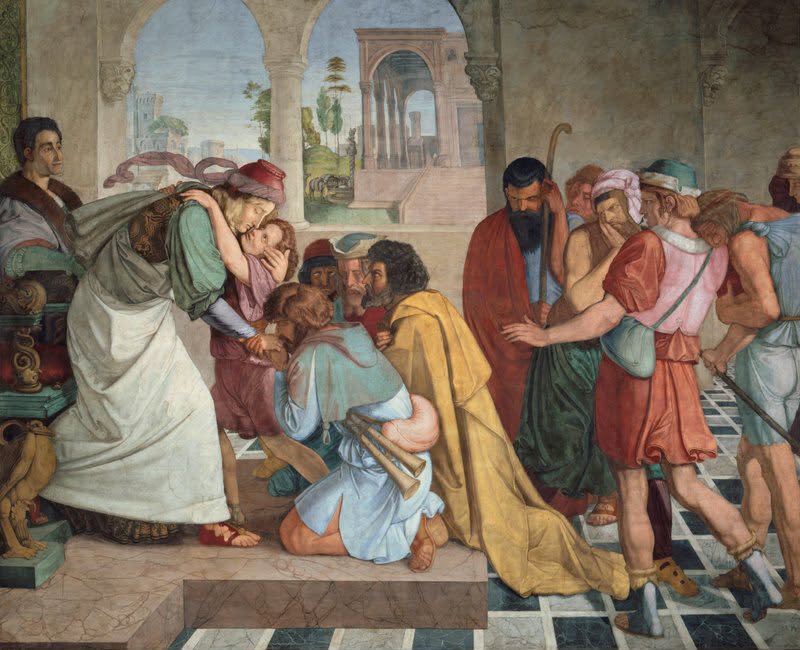 <p>,,Józef objawia się swoim braciom"</p>