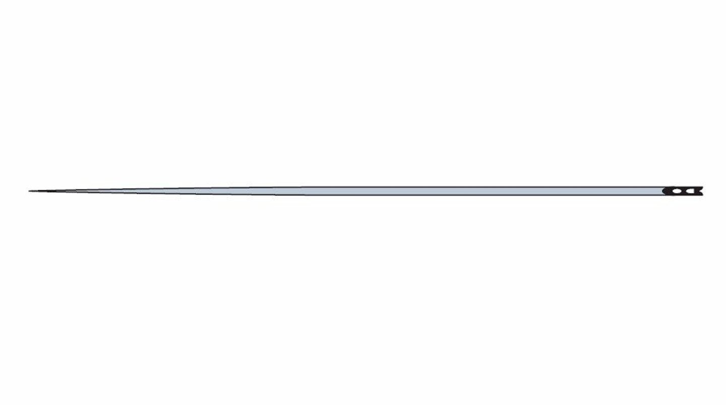 <p>-skin closure</p><p>-straight needle is grasped b/w the fingers just like a regular sewing needle</p>
