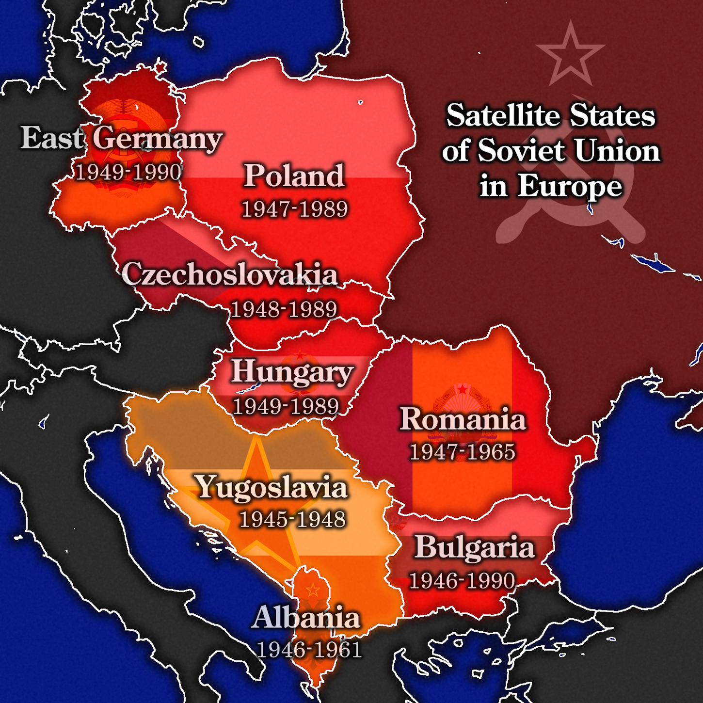 <p>Satellite State </p>