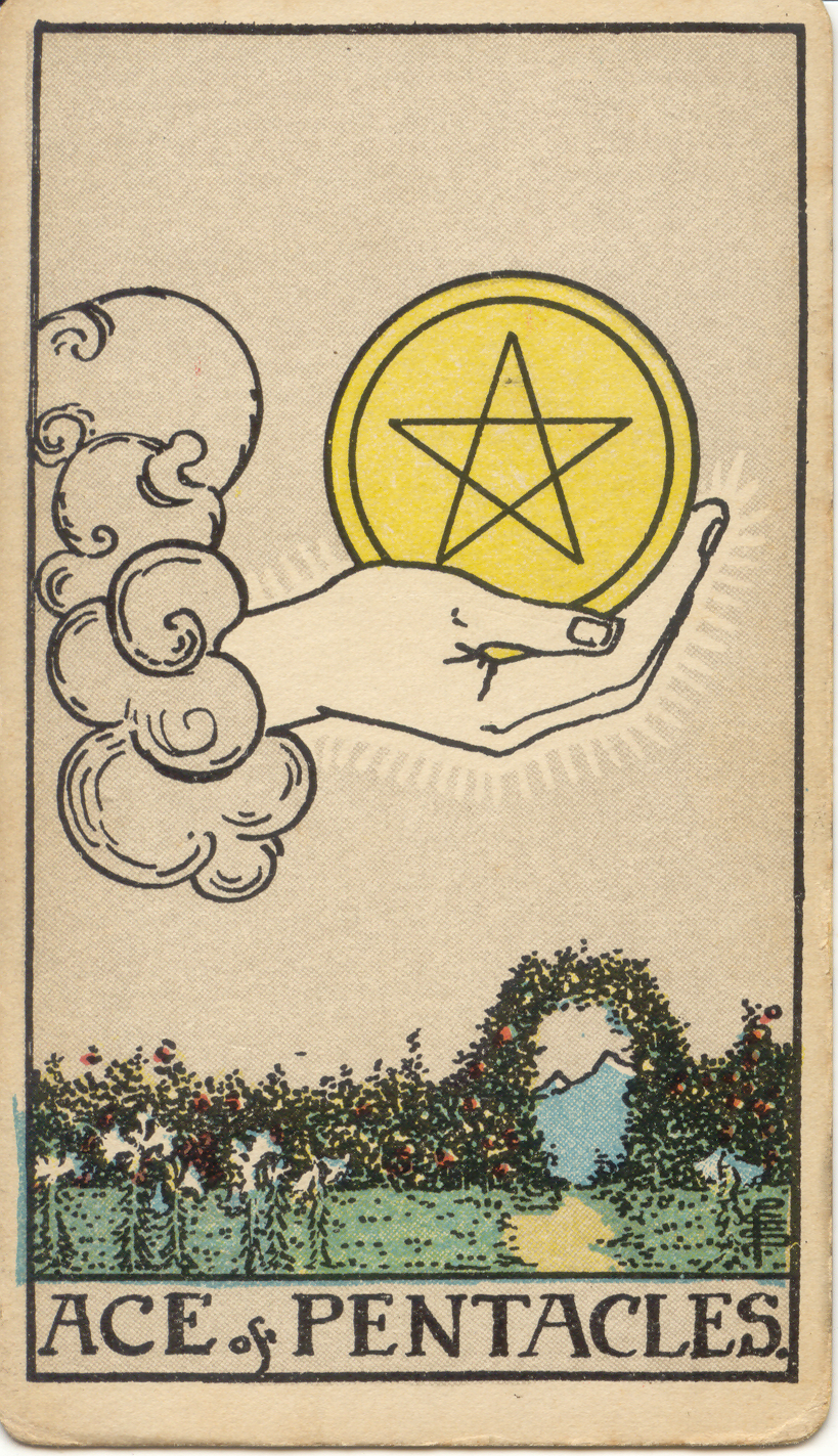 <p>Ace of Pentacles</p>