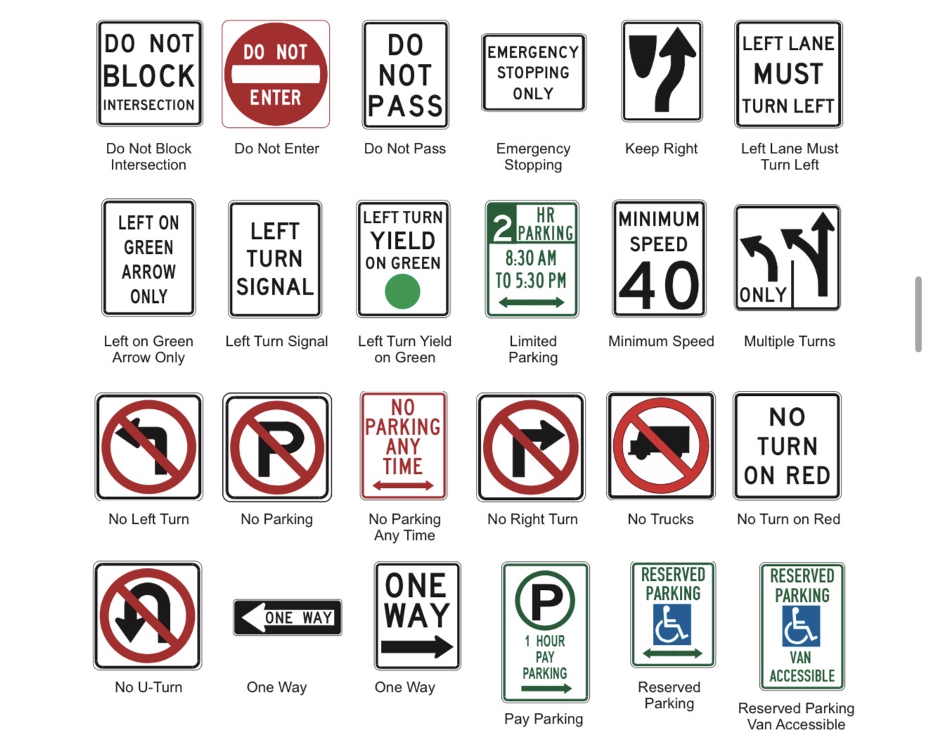 <p>what kind of signs are these ?</p>