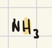 <p>Ammonia ($$NH_3$$)</p>