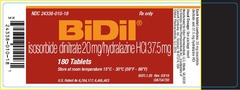 <p>hydralazine + isosorbide dinitrate</p><p>- decreases morbidity and mortality in black patients with NYHA Class when added to an ACE iARB + BB, or in other patients who cannot tolerate an ACE i or ARB</p><p>- recommended in persistently symptomatic black patients with NYHA Class III-IV, despite treatment with ARNI, BB, ARA, SGLT2 inhibitor</p>
