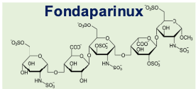 <ul><li><p>synthetic anticoagulant→ based on pentasaccharide sequence making up the minimal AT binding region of heparin</p></li><li><p><strong>antithrombin-dependent pentasaccharide</strong></p></li><li><p><strong>higher anti-Xa activity</strong></p></li></ul><p></p>