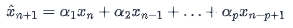 <p><span>Use recursion to find the L-step ahead forecast, starting with the one-step ahead forecast of</span></p>