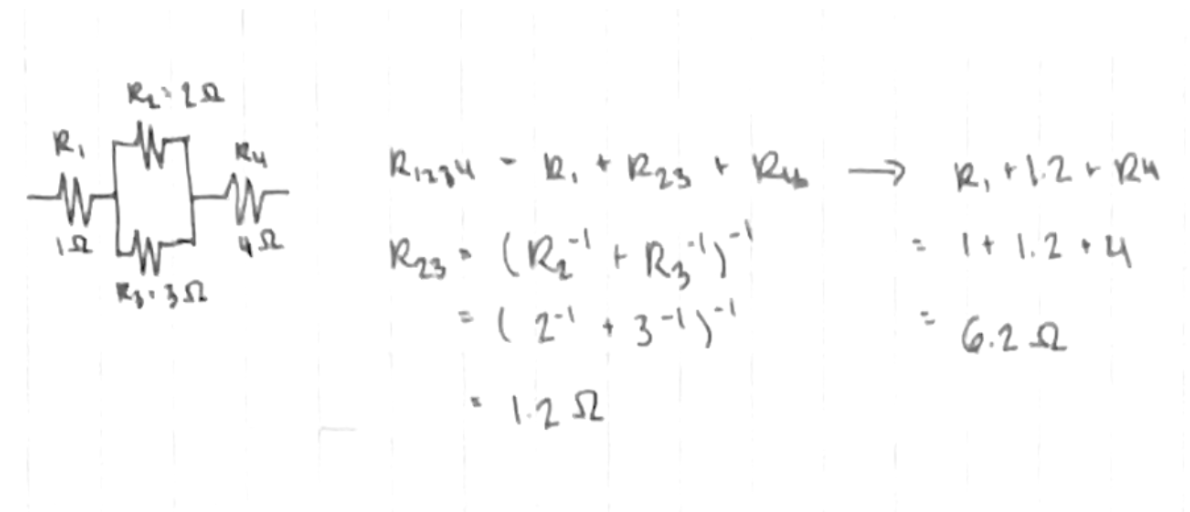 <p>=6.2 ohm</p>