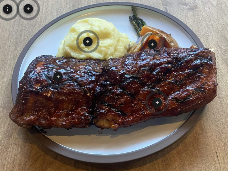 <p>baby back ribs </p>