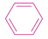 <p>A cyclic hydrocarbon that contains alternating double bonds, typically a benzene ring.</p>