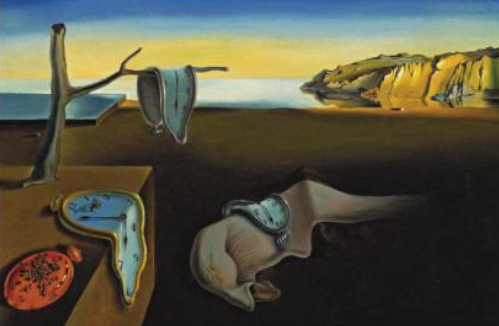 <p>Salvador Dali, The Persistence of Memory, 1931 - Surrealism</p>