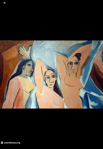 <p>Which principle of design is MOST emphasized through the repeated angular images is:</p>