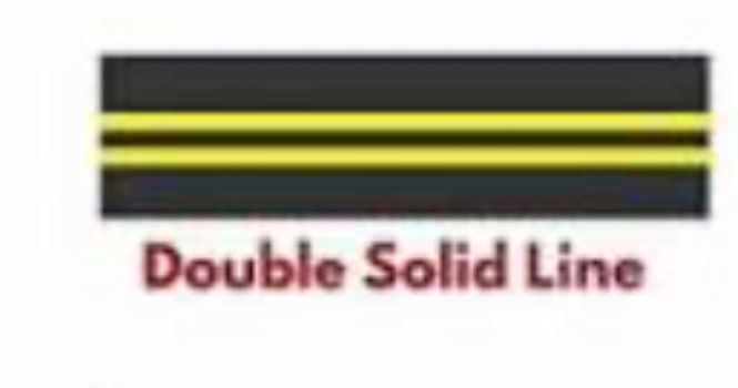 <p>Double solid line</p>