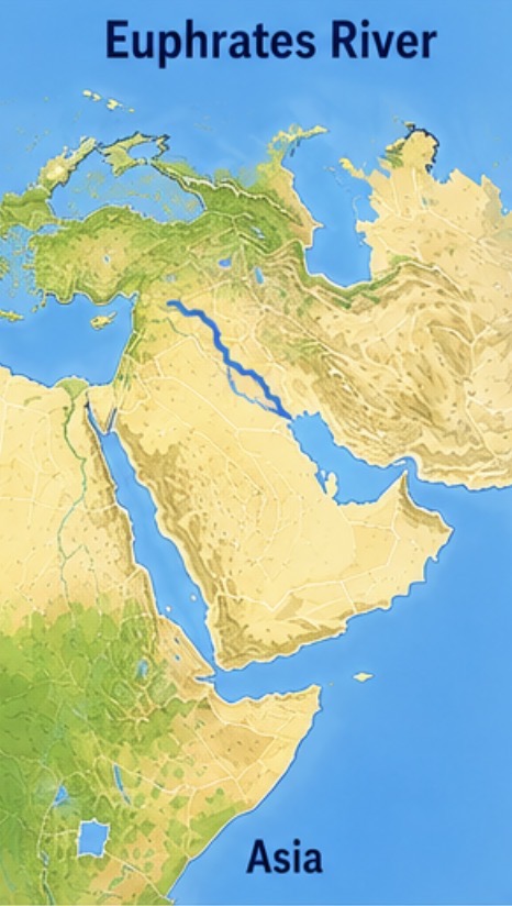 <p>Euphrates River, Asia</p>