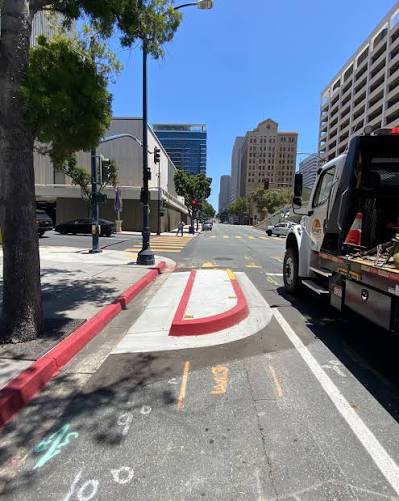 <p>It is illegal to park within ___ feet of a crosswalk where a curb extension is present.</p>