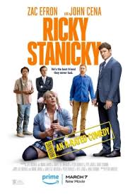 Tre vänner hittar på en påhittad vän som snart blir ett stort problem. Huvudkaraktärer: Dean, JT, Wes, Ricky Stanicky, gig workers. Citat: "Sometimes lies become the whole life."