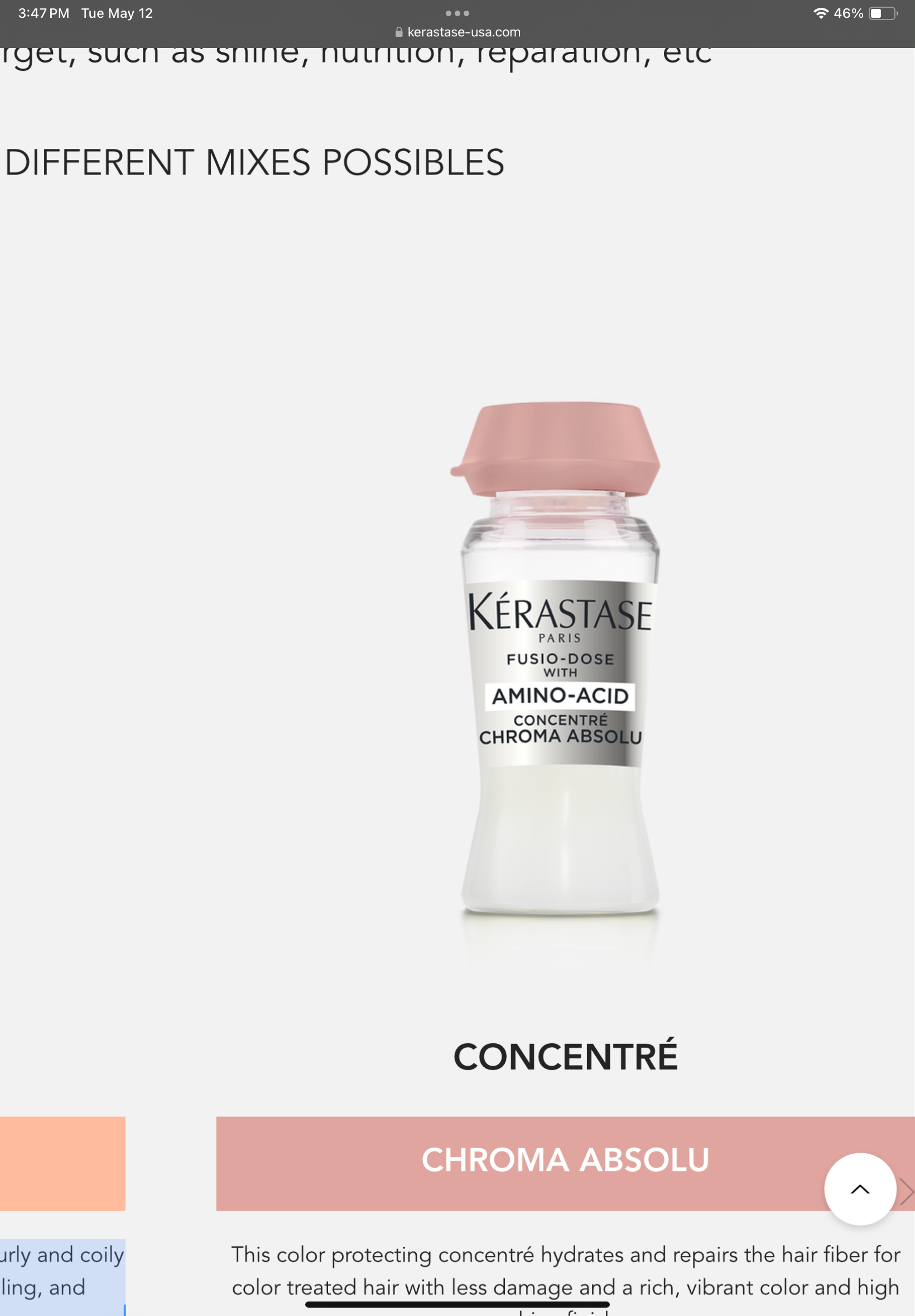 <p>Concentré chroma absolu</p>
