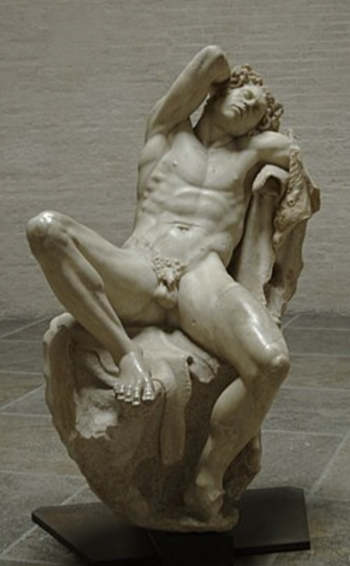 <p><span style="color: green;">Barberini Faun - Restored by Bernini</span></p>