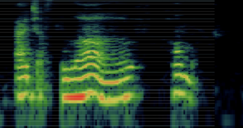 <p>Which values of prosody are being used in this example of the spectrograph?</p>