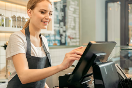 <p>cashier </p>