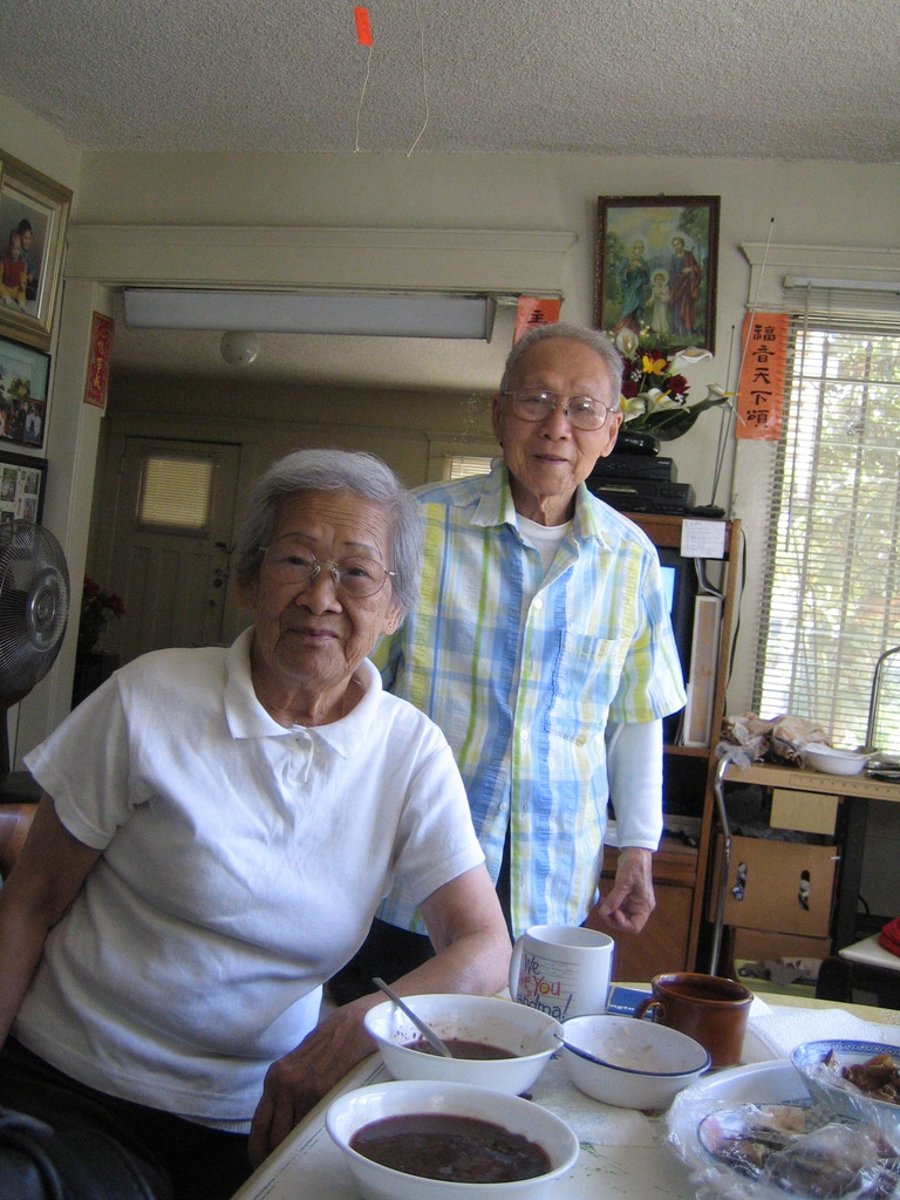 <p>Voy a la casa de mis abuelos.</p>