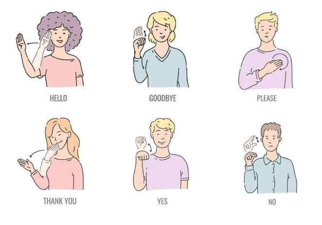 <p>sign lannguage (n) = non-verbal language <span style="color: red;">Speaking &amp; Writing</span></p><ul><li><p>Learning ————- helps people communicate with the deaf community.</p></li><li><p><strong>Collocation:</strong> Learn sign language, international sign language, use sign language.</p></li></ul><p></p>