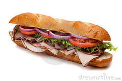 <p>long bread roll filled with meat, cheese, and salad Example: He bought a huge _____ _____ for lunch. bánh mì kẹp kiểu Mỹ c Bánh mì kẹp nhân dài (hình chiếc tàu ngầm). UK: /ˌsʌb.məˈriːn ˈsæn.wɪdʒ/ | US: /ˌsʌb.məˈriːn ˈsæn.wɪdʒ/</p>