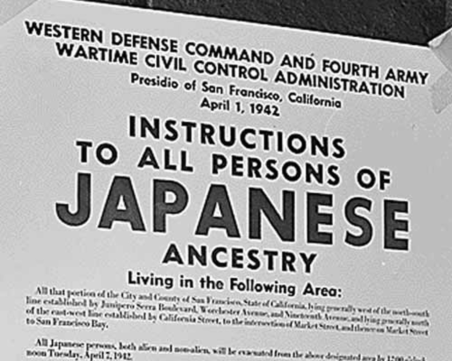 <p>Detention centers where more than 100,000 Japanese Americans were relocated during World War II by order of the President.</p>