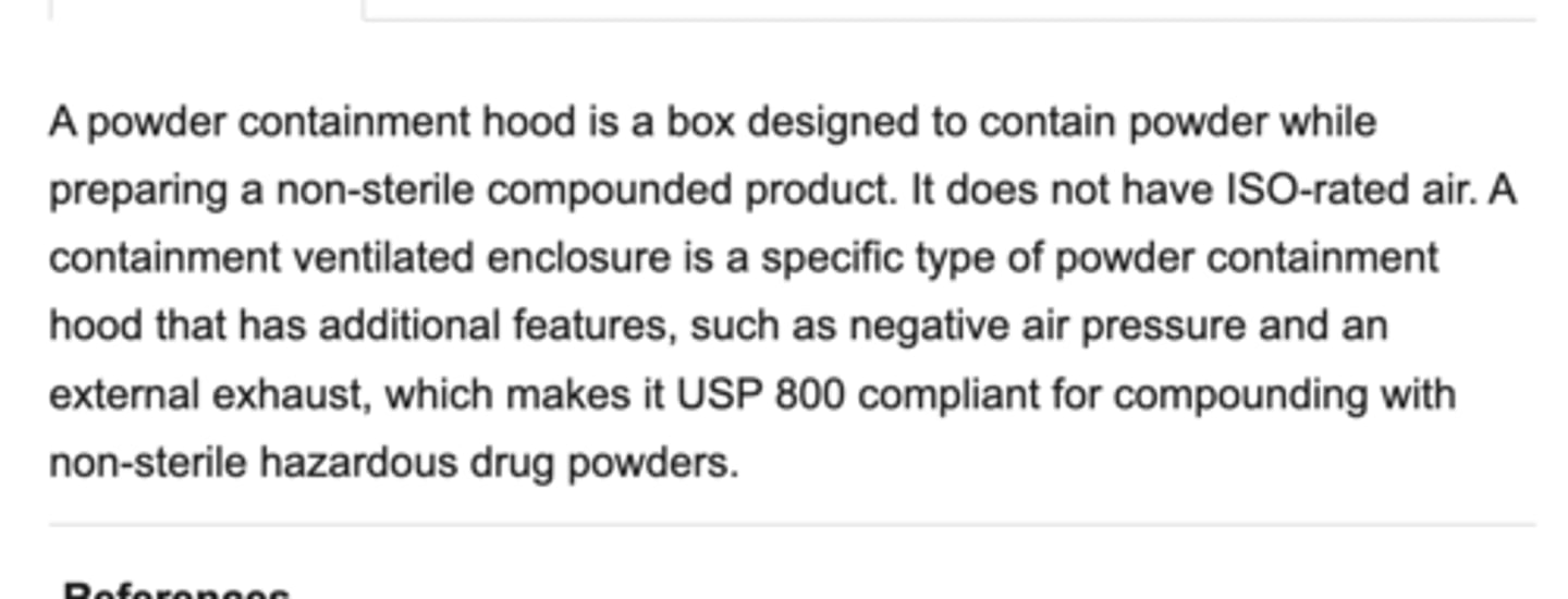 <p>E. Containment ventilated enclosure</p>