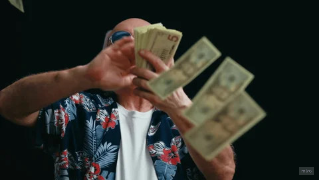 <p>He spends and wastes a lot of money. He is a ______</p>