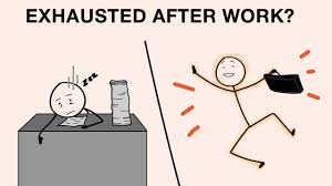 <p><span><strong>I'm absolutely exhausted after work.</strong></span></p>